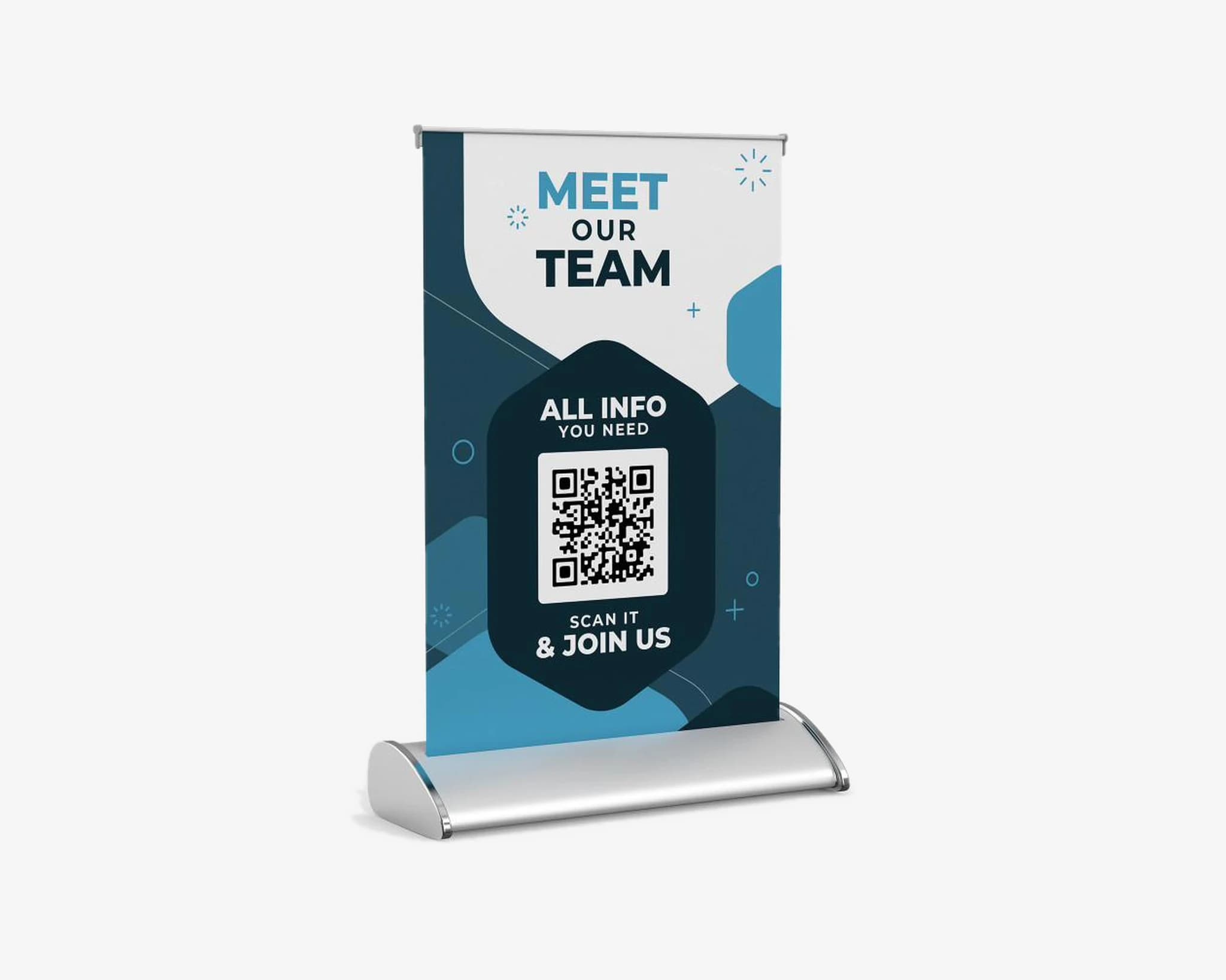 Table Top Banner Stand