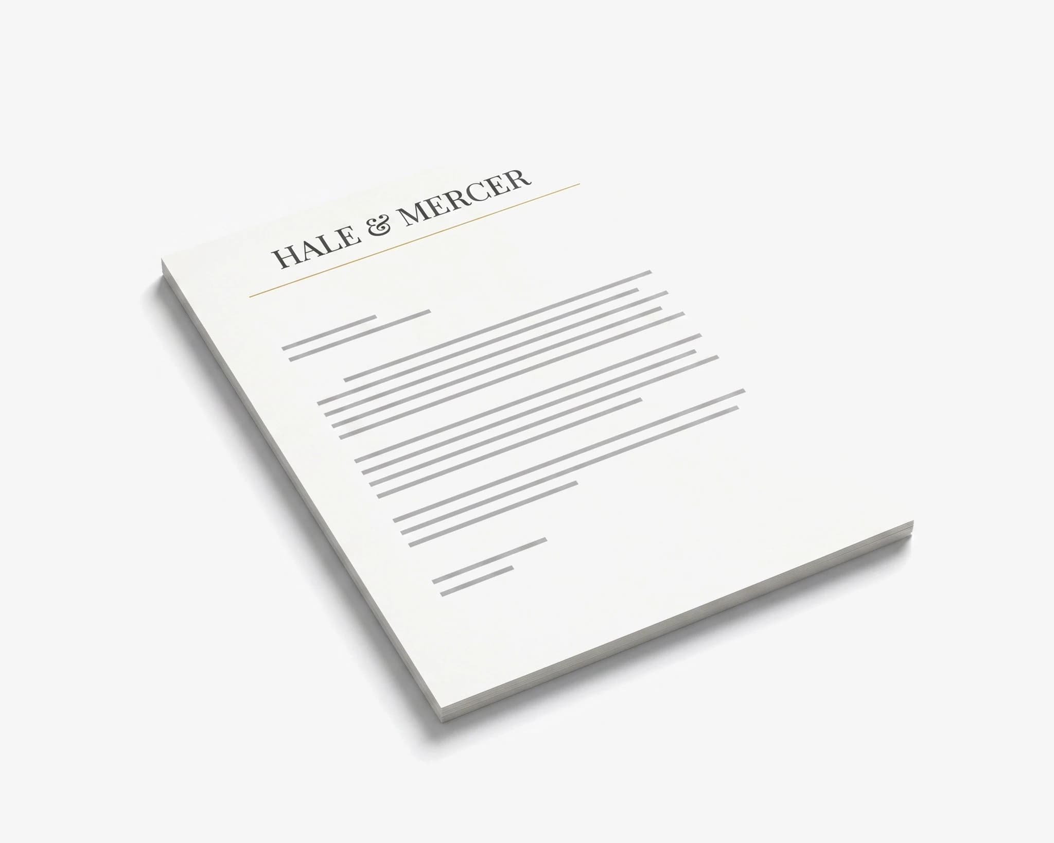 Letterheads