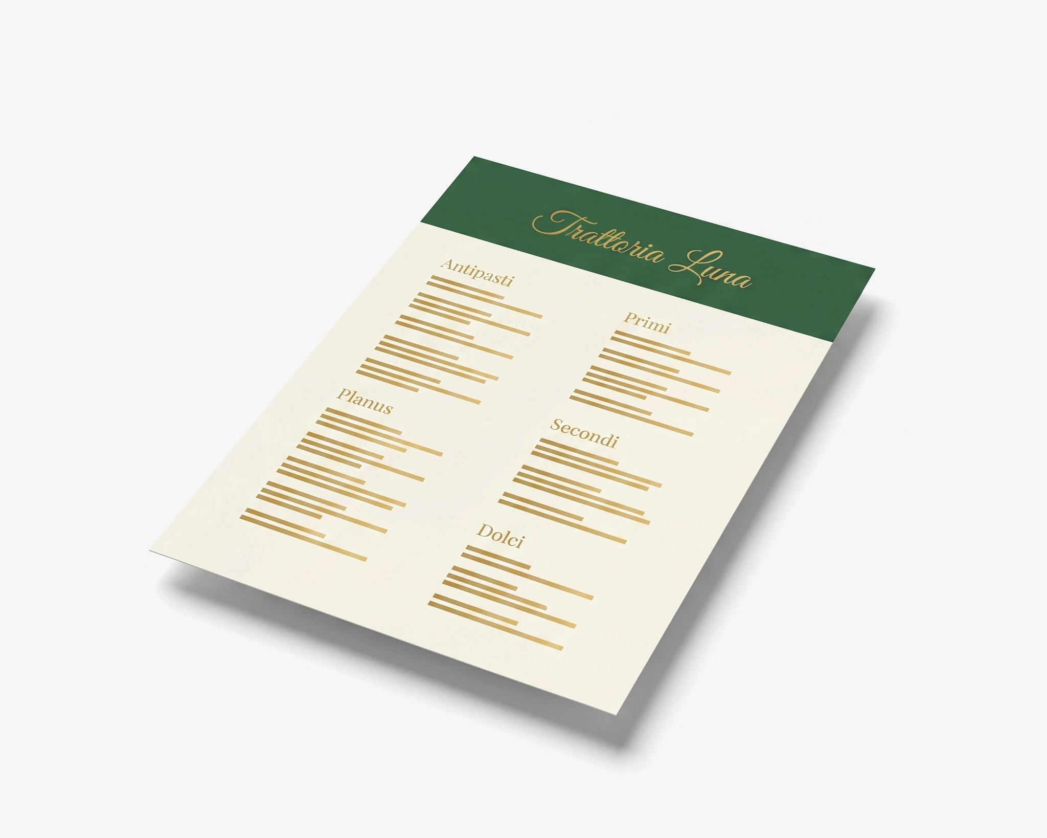 Menus